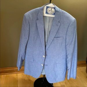 Men’s blue blazer sport coat